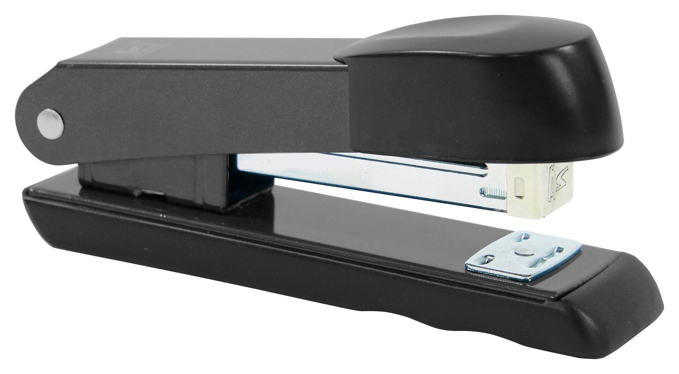 School Smart Half Strip Stapler, Black | School Specialty